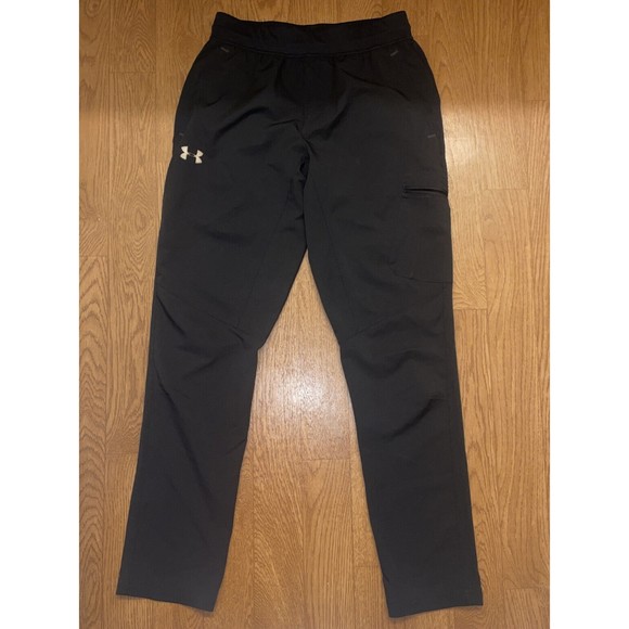 Under Armour Pants Mens Under Armour Black Athletic Pants Size